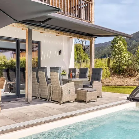 Domek alpejski Alpenzauber Mit Beheiztem Pool, Inzell